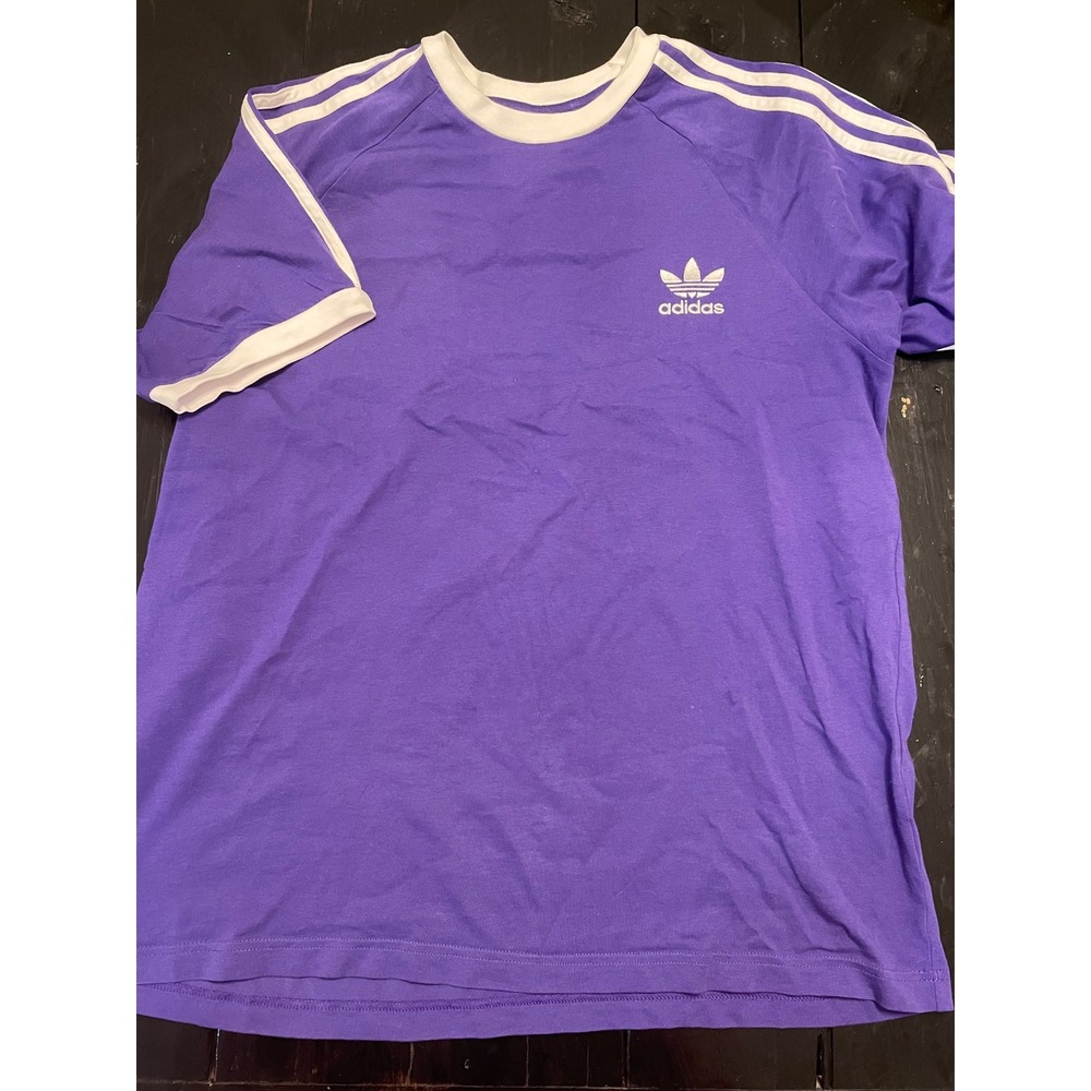 adidas Purple Short Sleeve Tee